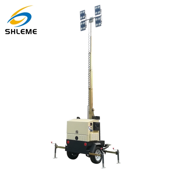 LED & MH Trailer Light Tower 