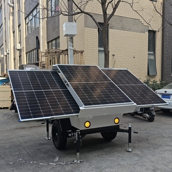 Solar Trailer CCTV Camera